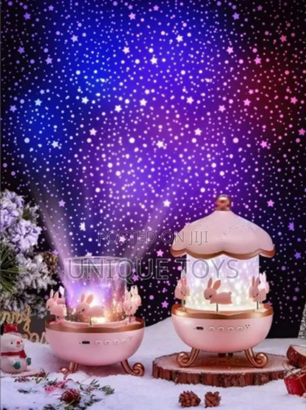 2-in-1 Night Light Projector – 6 Film Sets