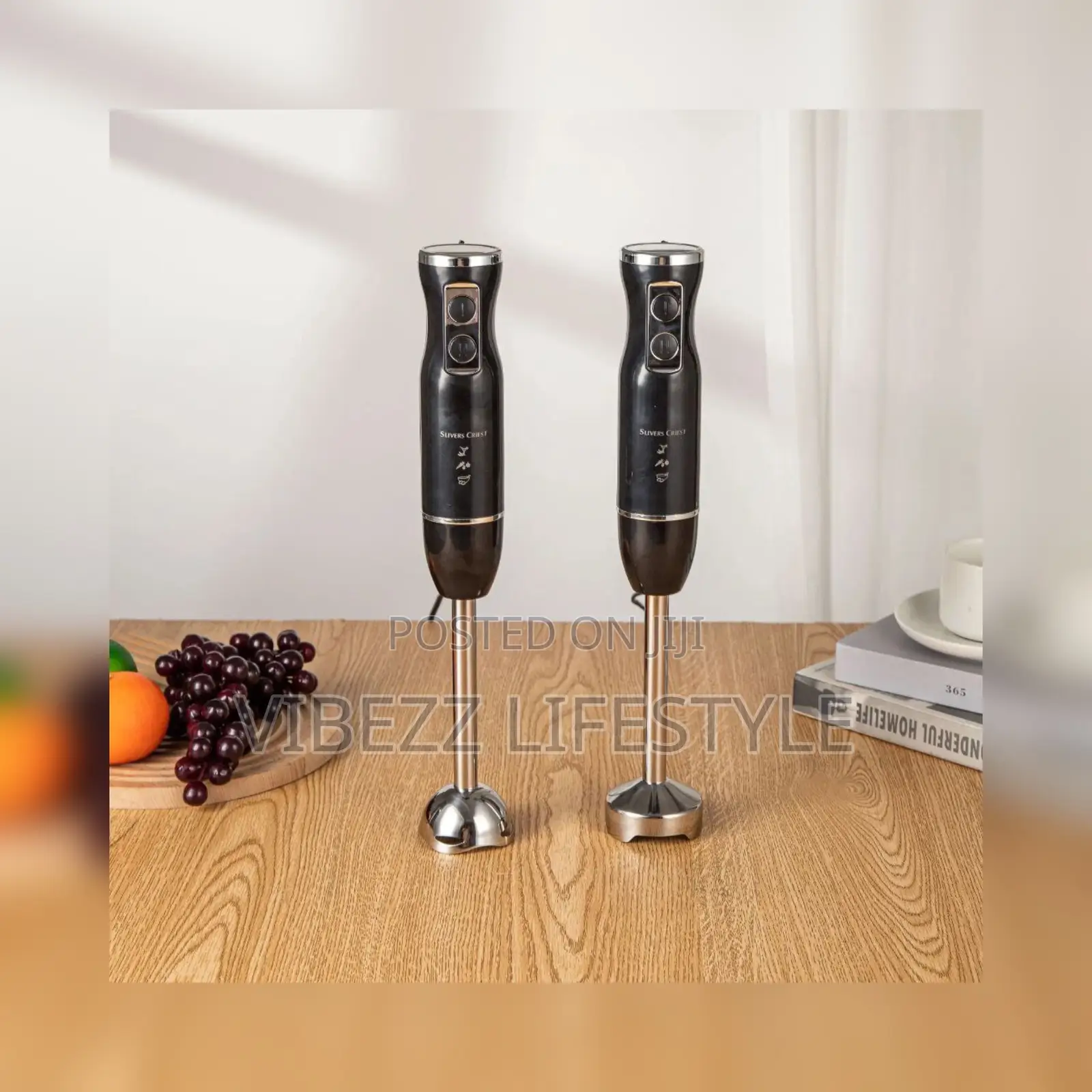 Silver Love Hand Blender