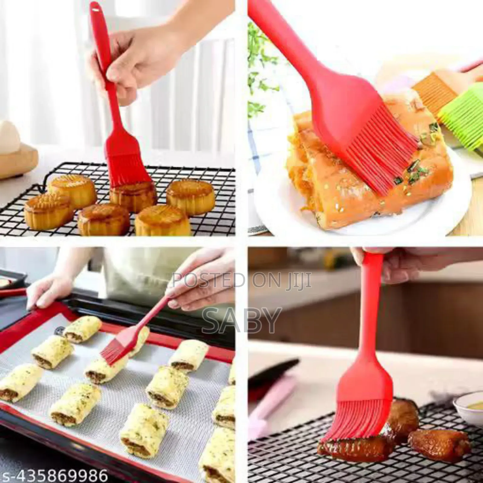 2pcs Silicon Brush Spatulas