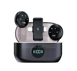 Dual Interface Button Type Live Microphone Equipped With Charging Case