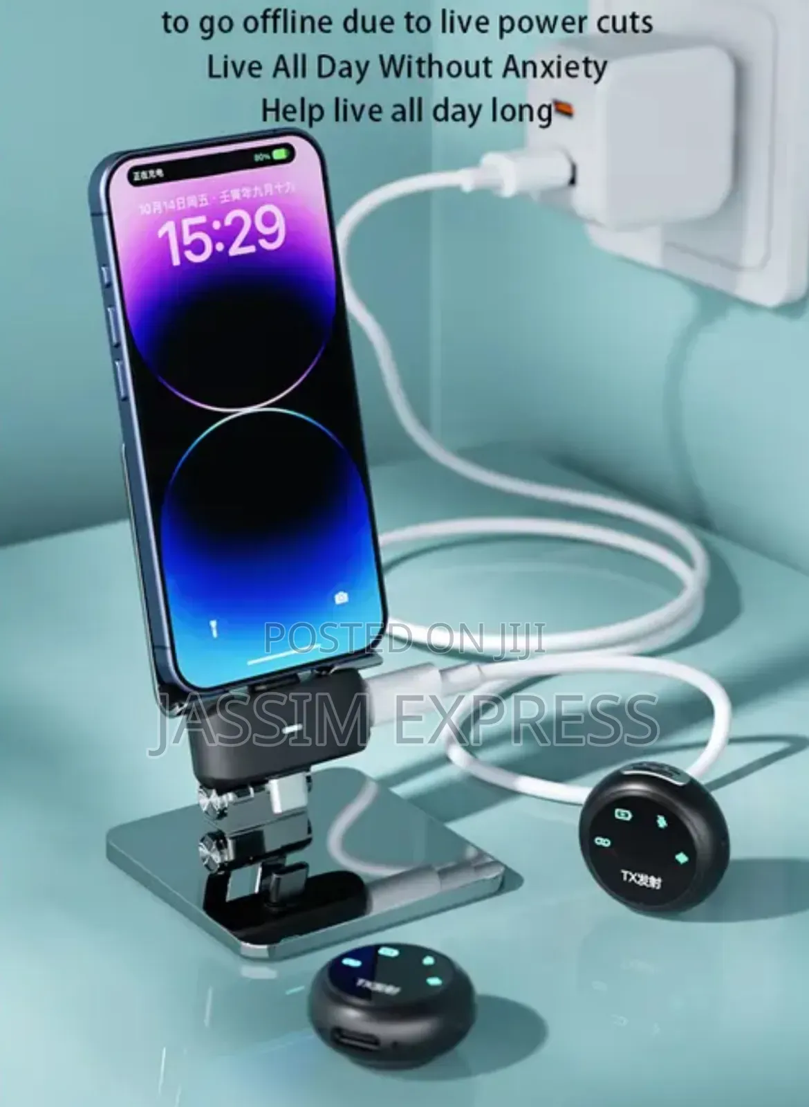 Dual Interface Button Type Live Microphone Equipped With Charging Case