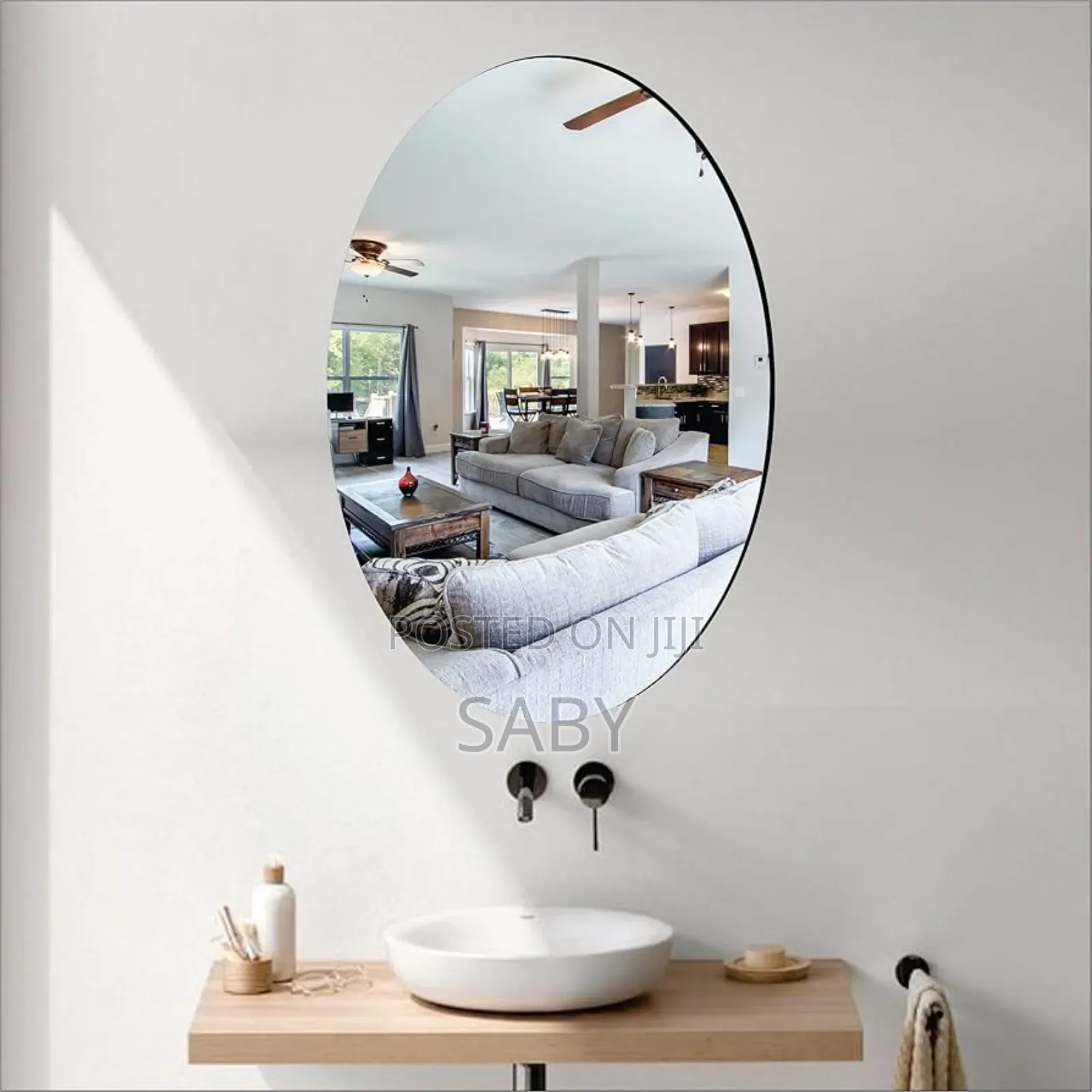 Oval Shape Mirror