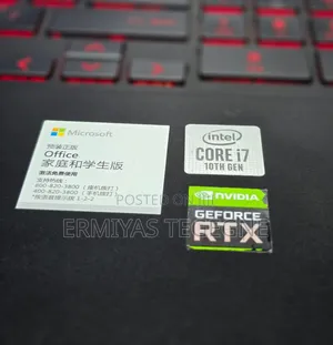 New Laptop HP Omen 15 16GB Intel Core I7 SSD 512GB