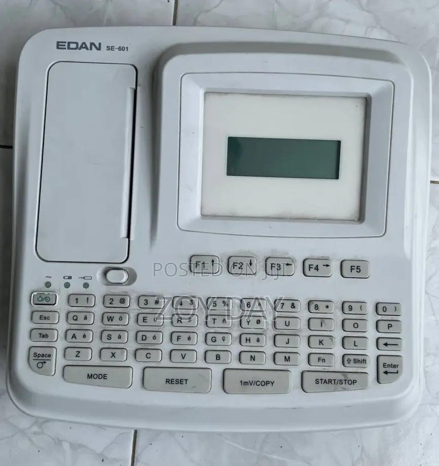 Ecg * Edan Se-601a Electrocardiograph