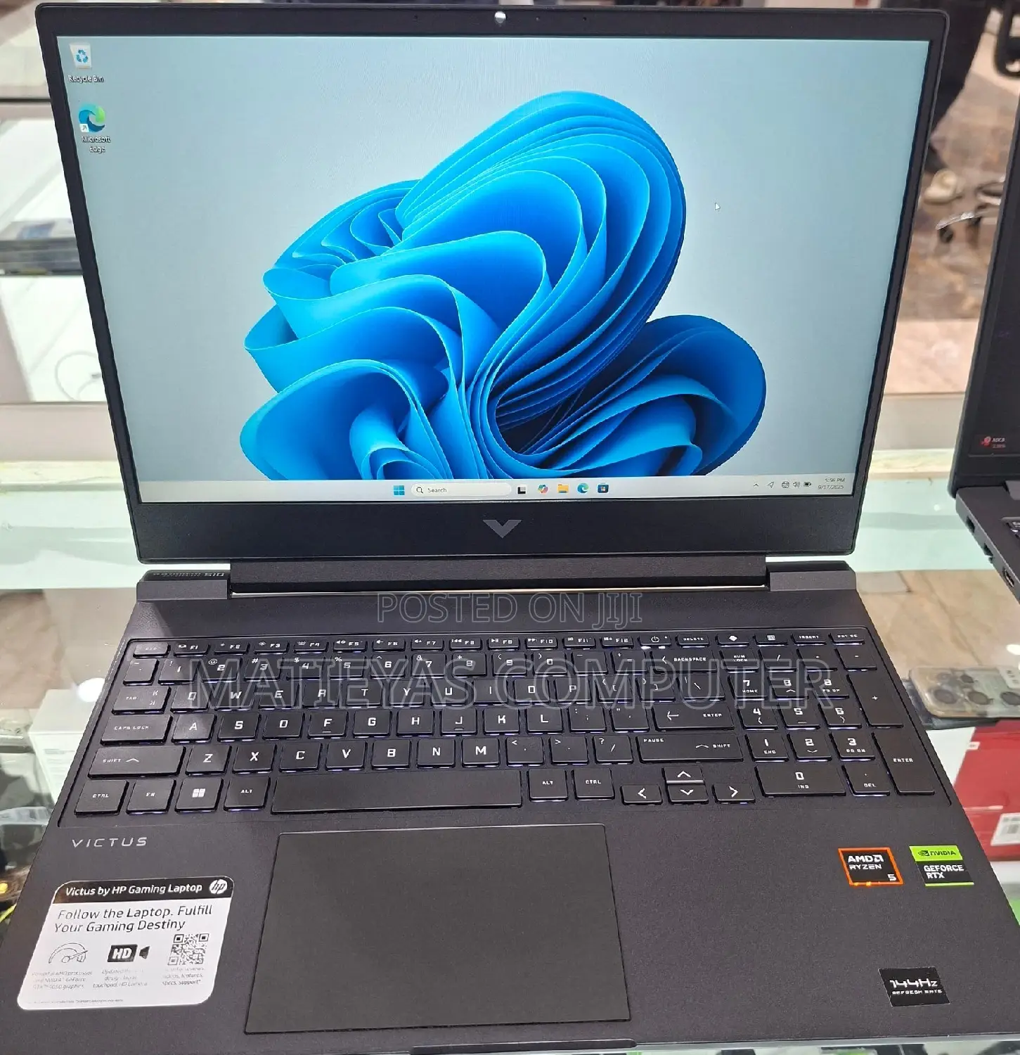 New Laptop HP Victus 15 32GB AMD Ryzen 5 SSD 1T