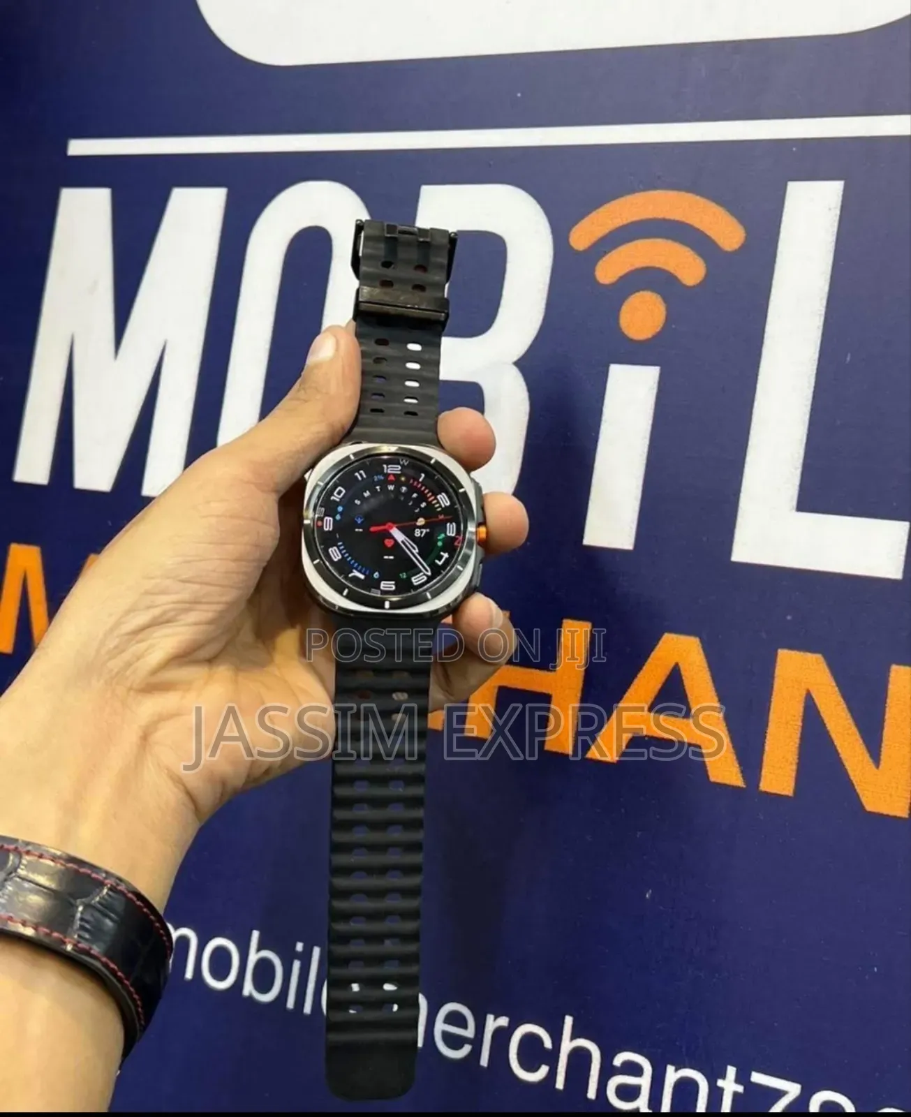 Samsung Galaxy Ultra 46mm Smart Watch Black (ከታላቅ ቅናሽ ጋር በማከፋፈያ ዋጋ )