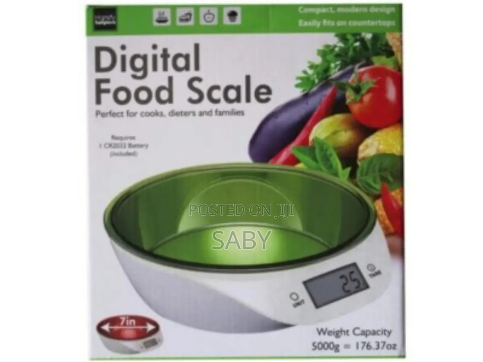 Digital Kitchen Scale With Bowl