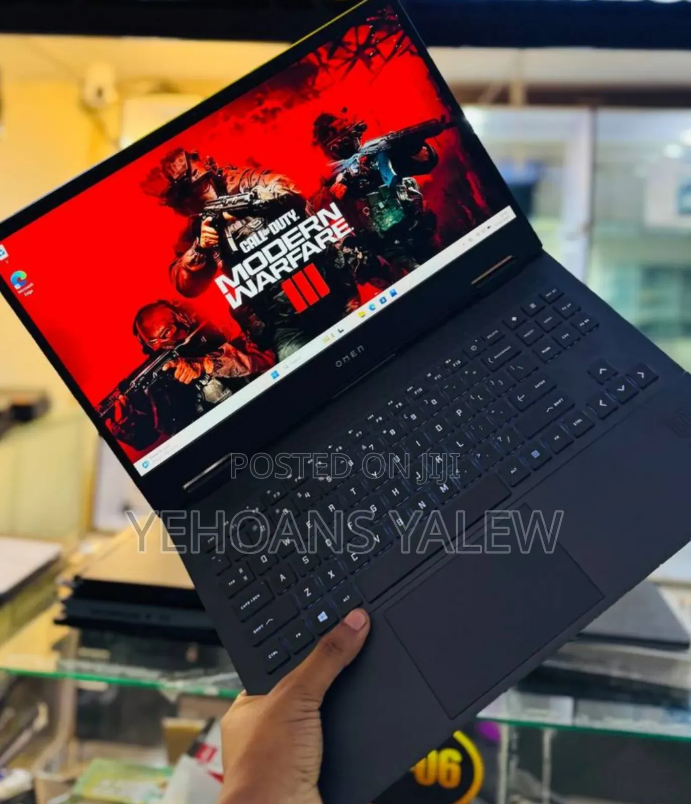 New Laptop HP Omen 15 16GB AMD Ryzen 7 SSD 750GB