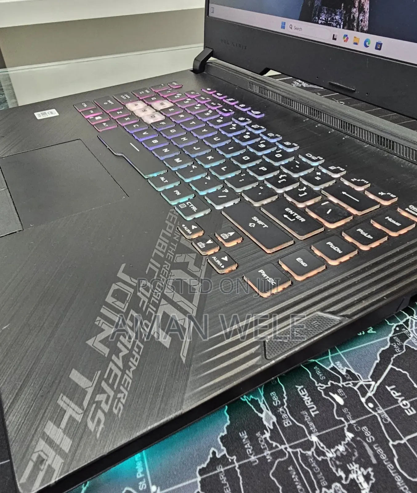 New Laptop Asus ROG Strix G17 24GB Intel Core I7 SSD 1T