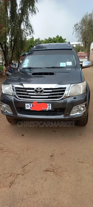 Photo - Toyota Hilux WORKMATE 4x4 2014 Gray