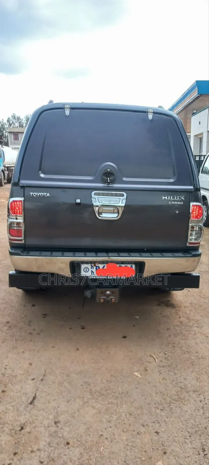 Toyota Hilux WORKMATE 4x4 2014 Gray