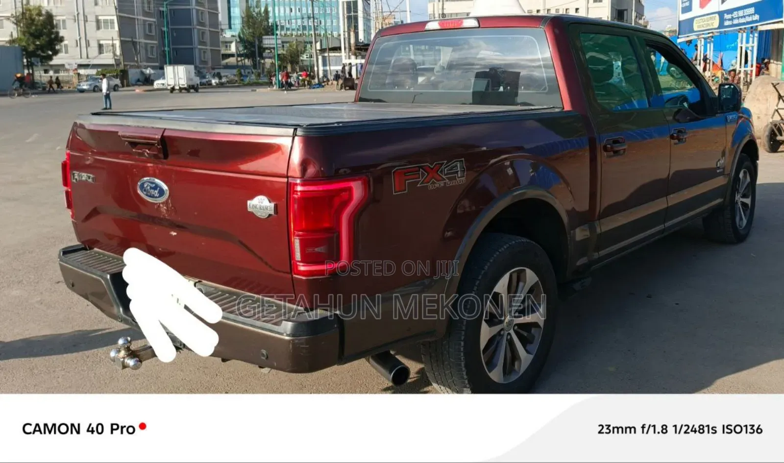 Ford F-150 2017 Burgundy