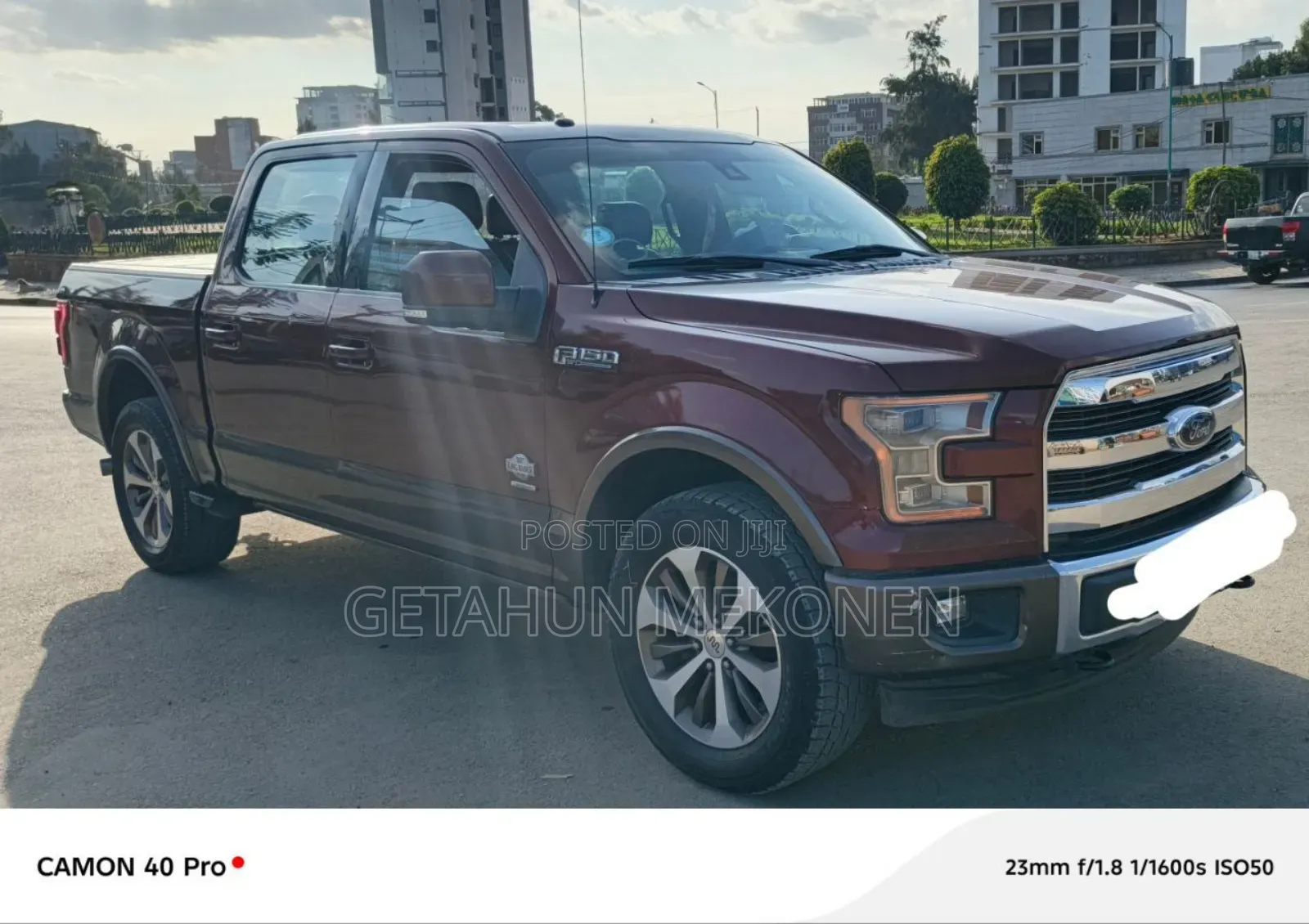 Ford F-150 2017 Burgundy