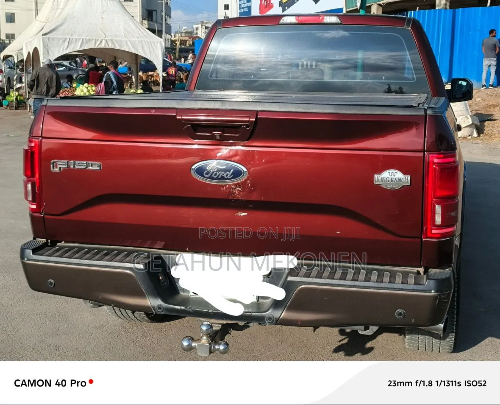 Ford F-150 2017 Burgundy