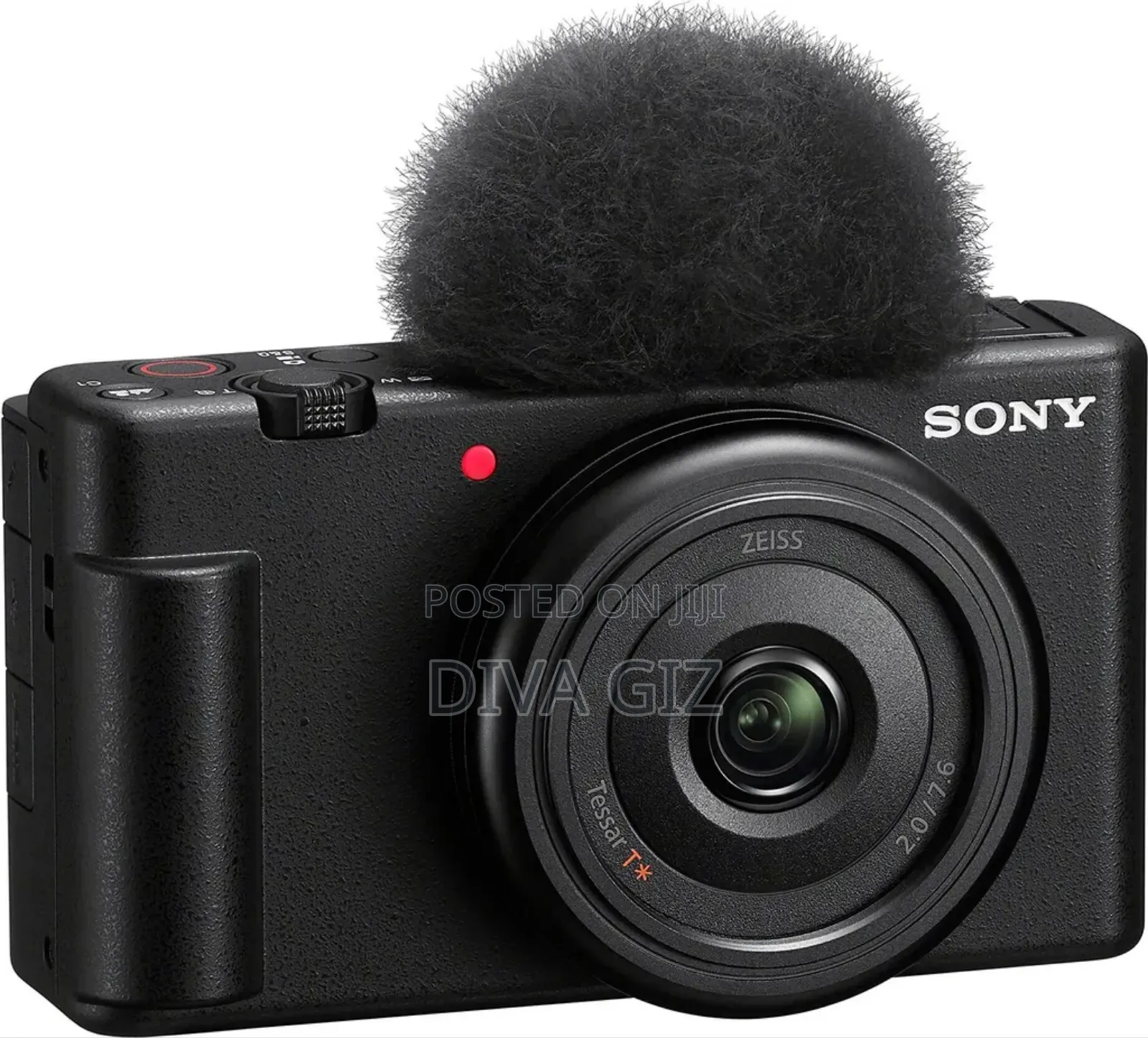 Sony Vlog Camera Zv-1f Black 20.1 Mp Touchscreen Videos Slow Motion
