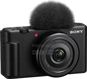 Photo - Sony Vlog Camera Zv-1f Black 20.1 Mp Touchscreen Videos Slow Motion