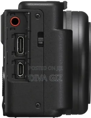 Sony Vlog Camera Zv-1f Black 20.1 Mp Touchscreen Videos Slow Motion