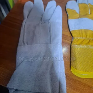 Photo - Safety Leather Glove (ፈር ቆዳ ጓንት)