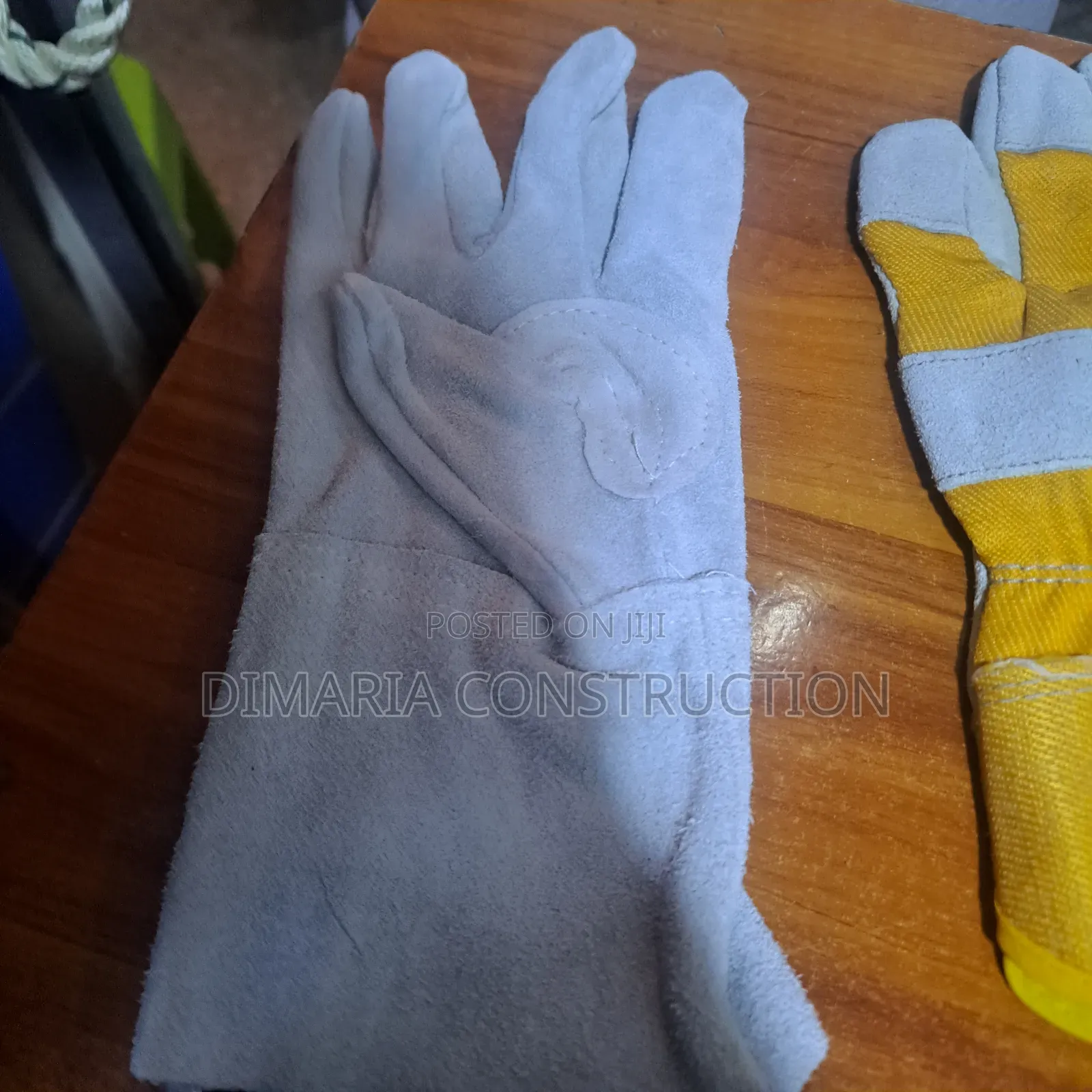 Safety Leather Glove (ፈር ቆዳ ጓንት)