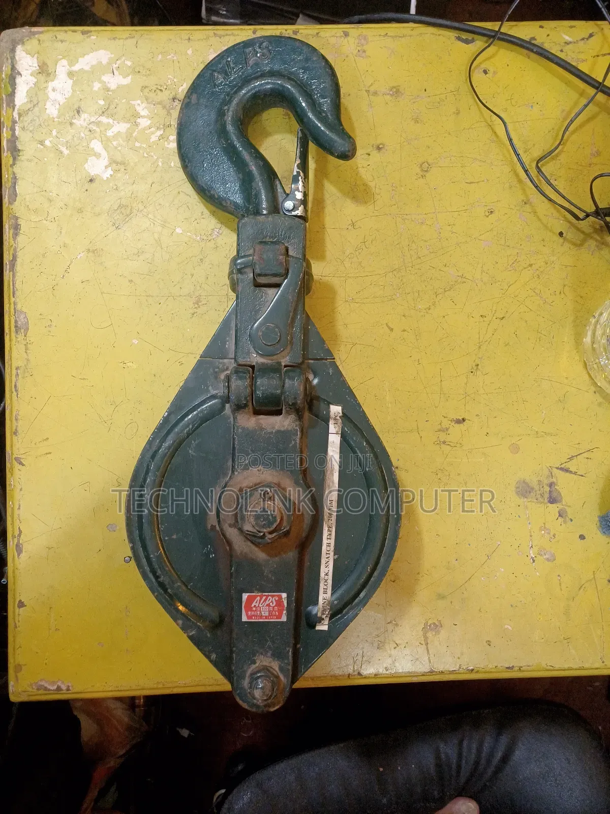 Heavy-Duty Alps Snatch Block Pulley - For Winching, Lifting