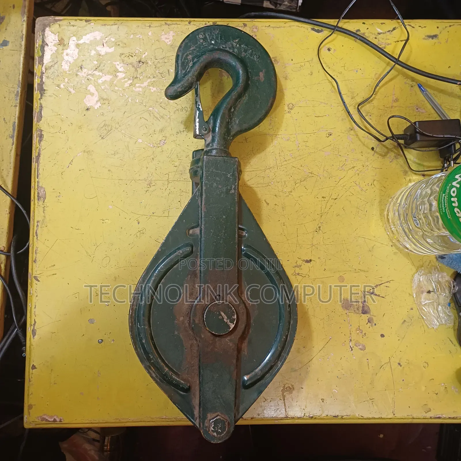 Heavy-Duty Alps Snatch Block Pulley - For Winching, Lifting