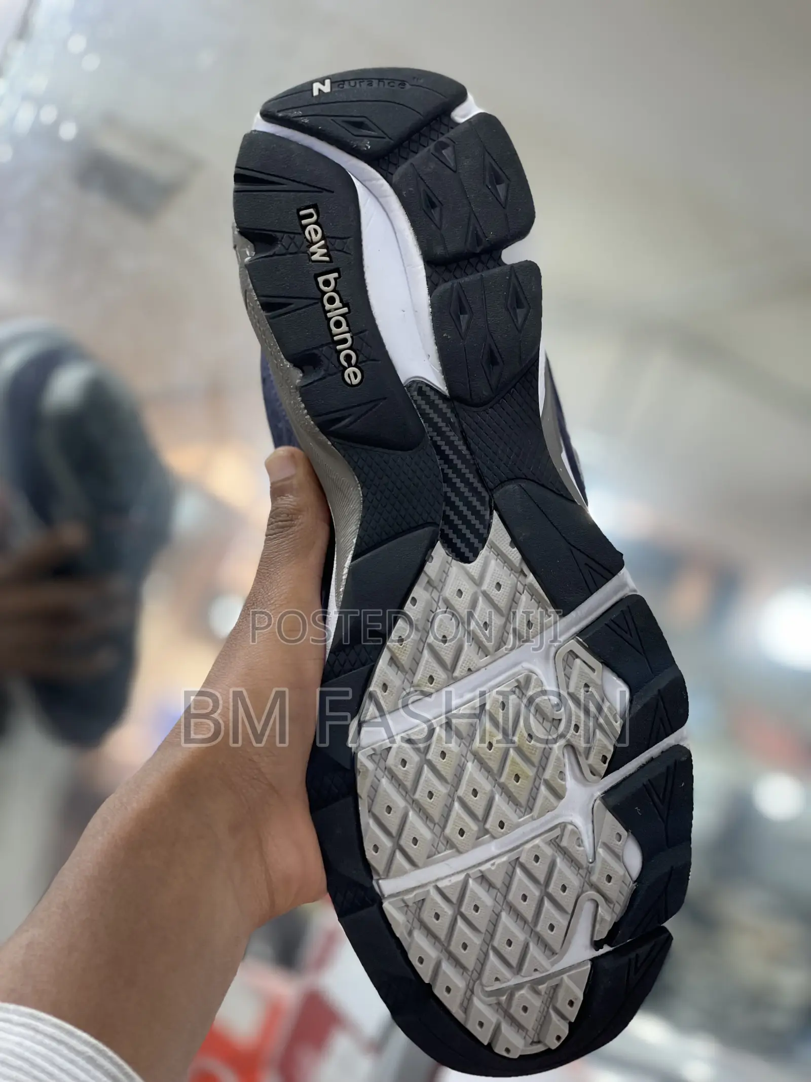 New Balance 990 Blue Black Sneakers