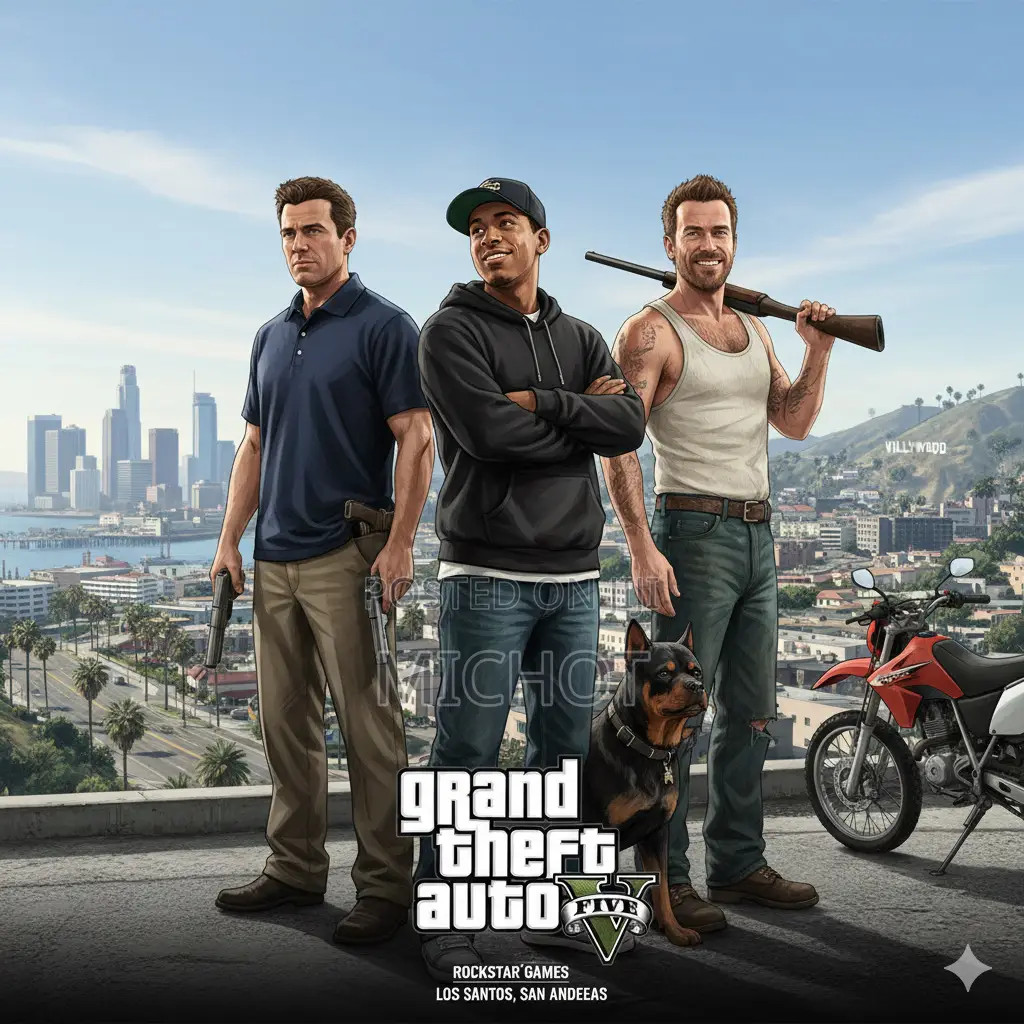 Gta v Playstation Game Disc