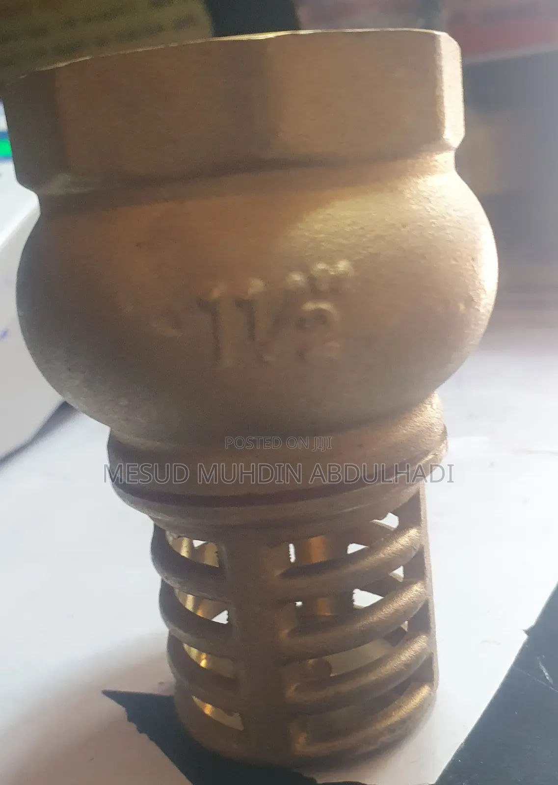 Futvalve 11⁄2inches