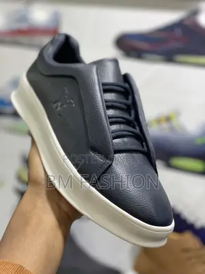 Lv Louis Vuitton Blue Black Men’S Flat Shoes