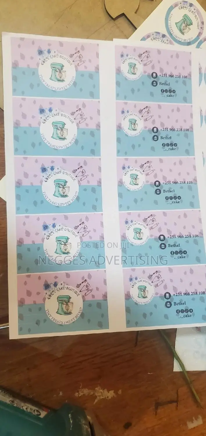 Flyers, Brochures and Other Branding and Printing Materials