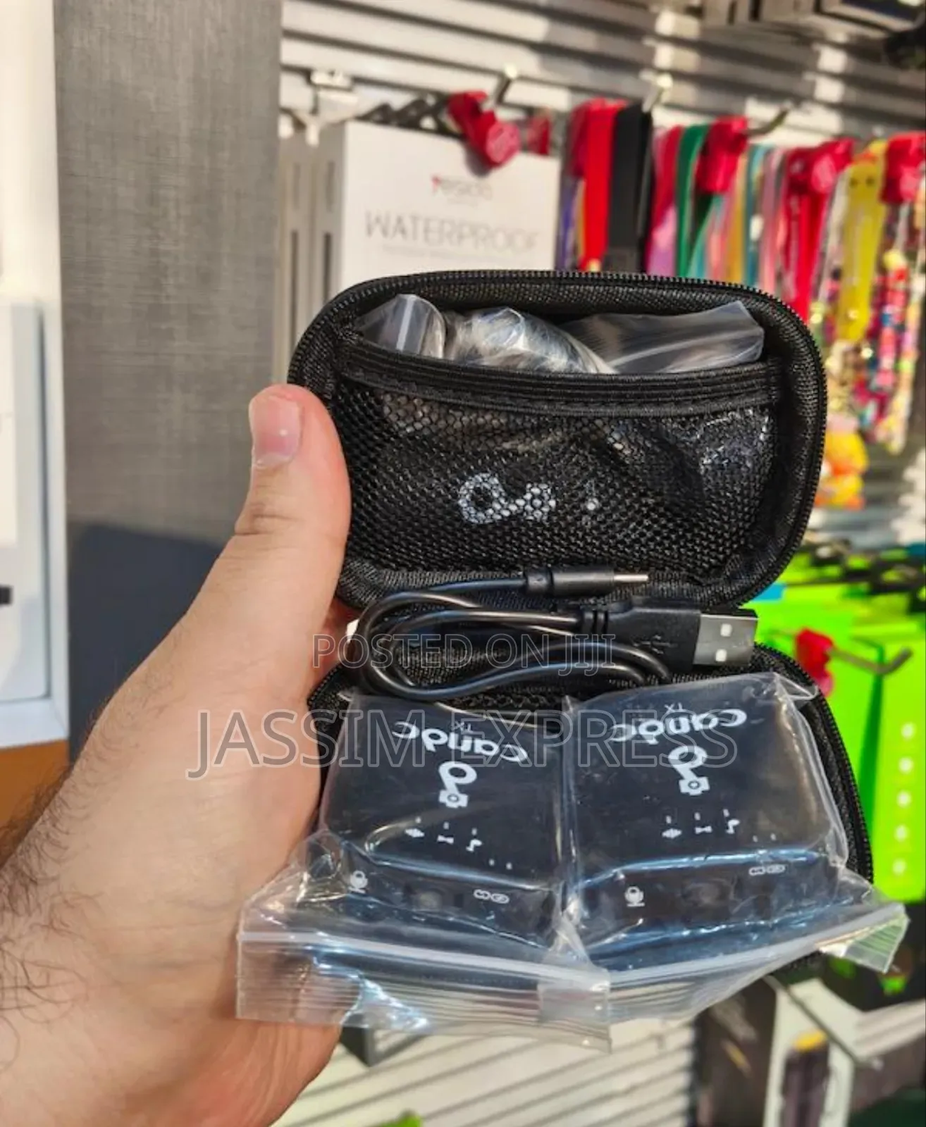 Original Candc Dual Wireless Microphone (Clear Radio , High-Quality )