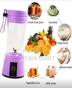 Usb Rechargeable Personal Portable Blender for Smoothies and Shakes