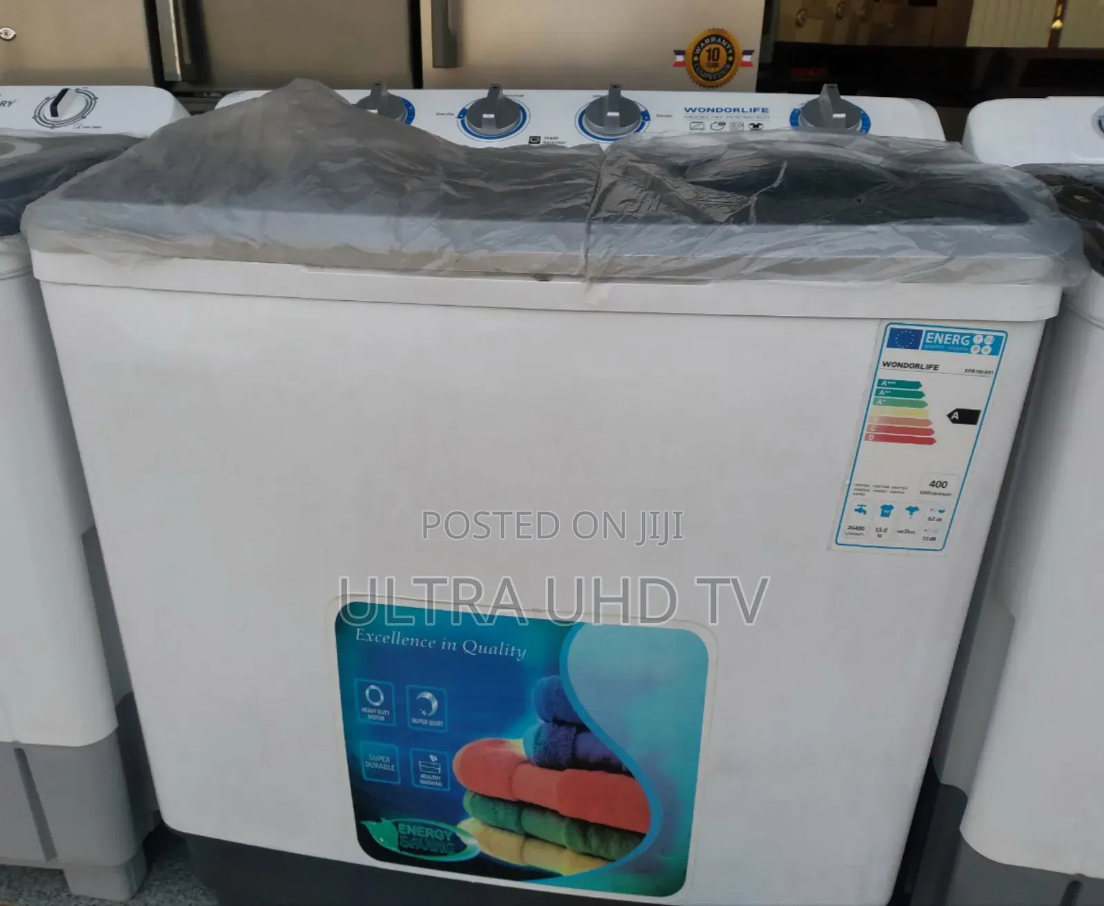 Wondorlife Washing Machine 15.Kg Top