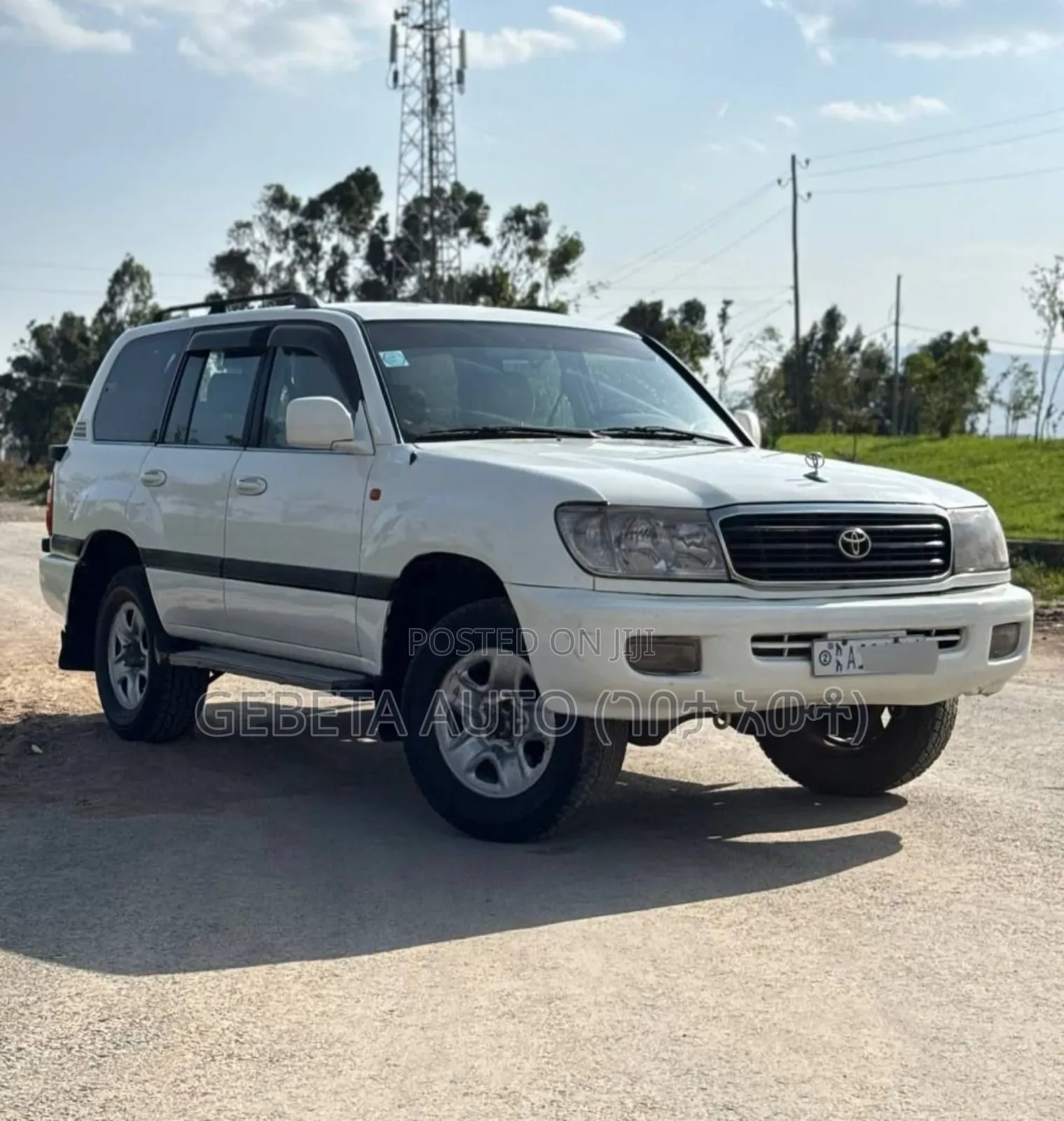 Toyota Land Cruiser 2002 White
