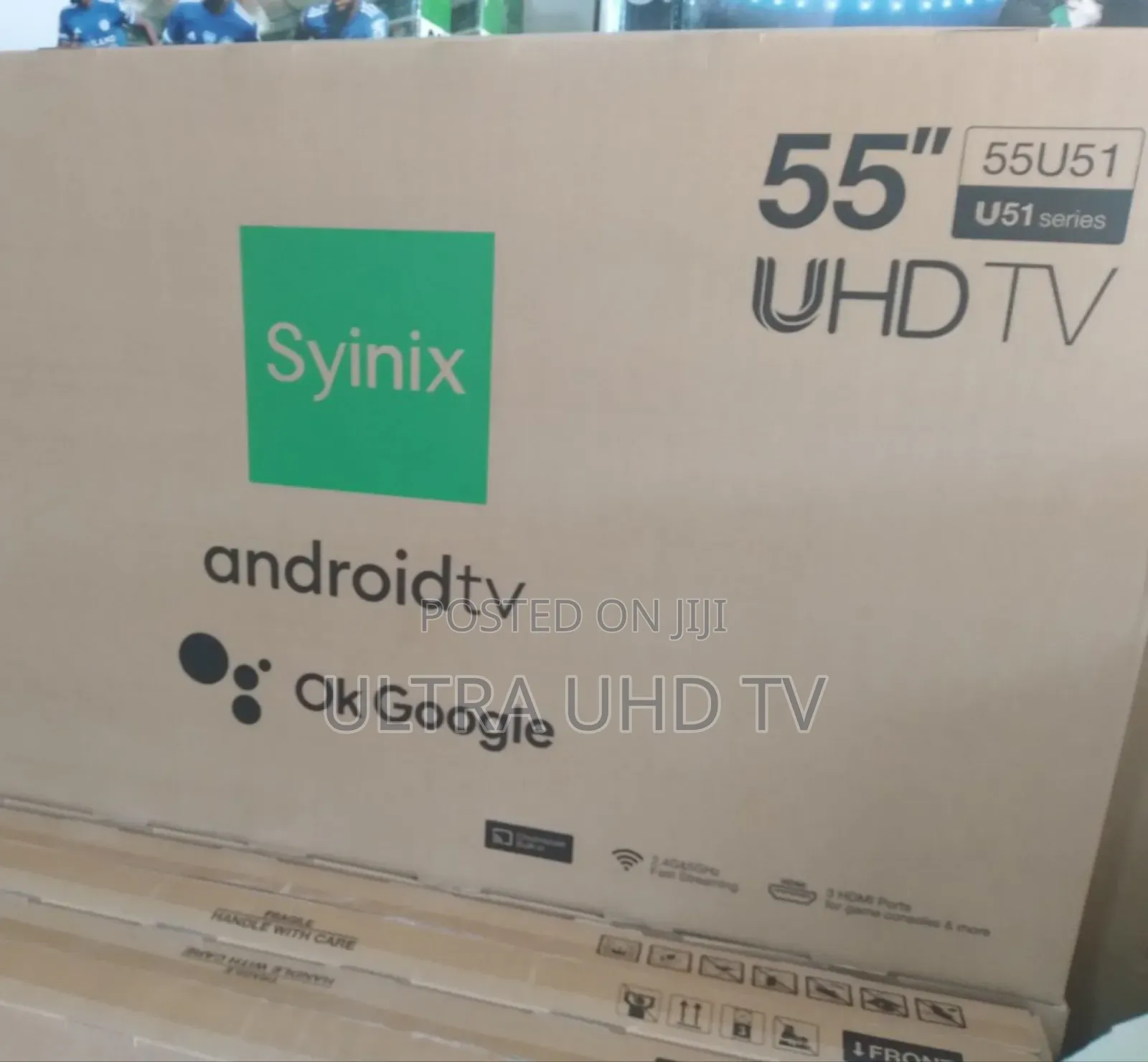 Syinix 55 Inch Smart Android Google Tv