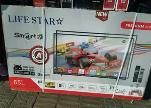Life Star 65 Inch Smart Double Glass New