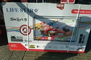 Life Star 65 Inch Smart Double Glass New