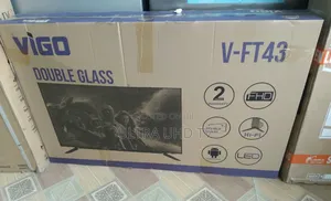 Photo - Vigo 43 Inch Smart Double Glass Android Tv Vigo