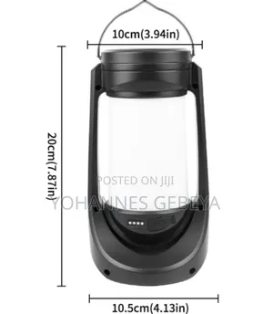 Flickering Solar Camping Light