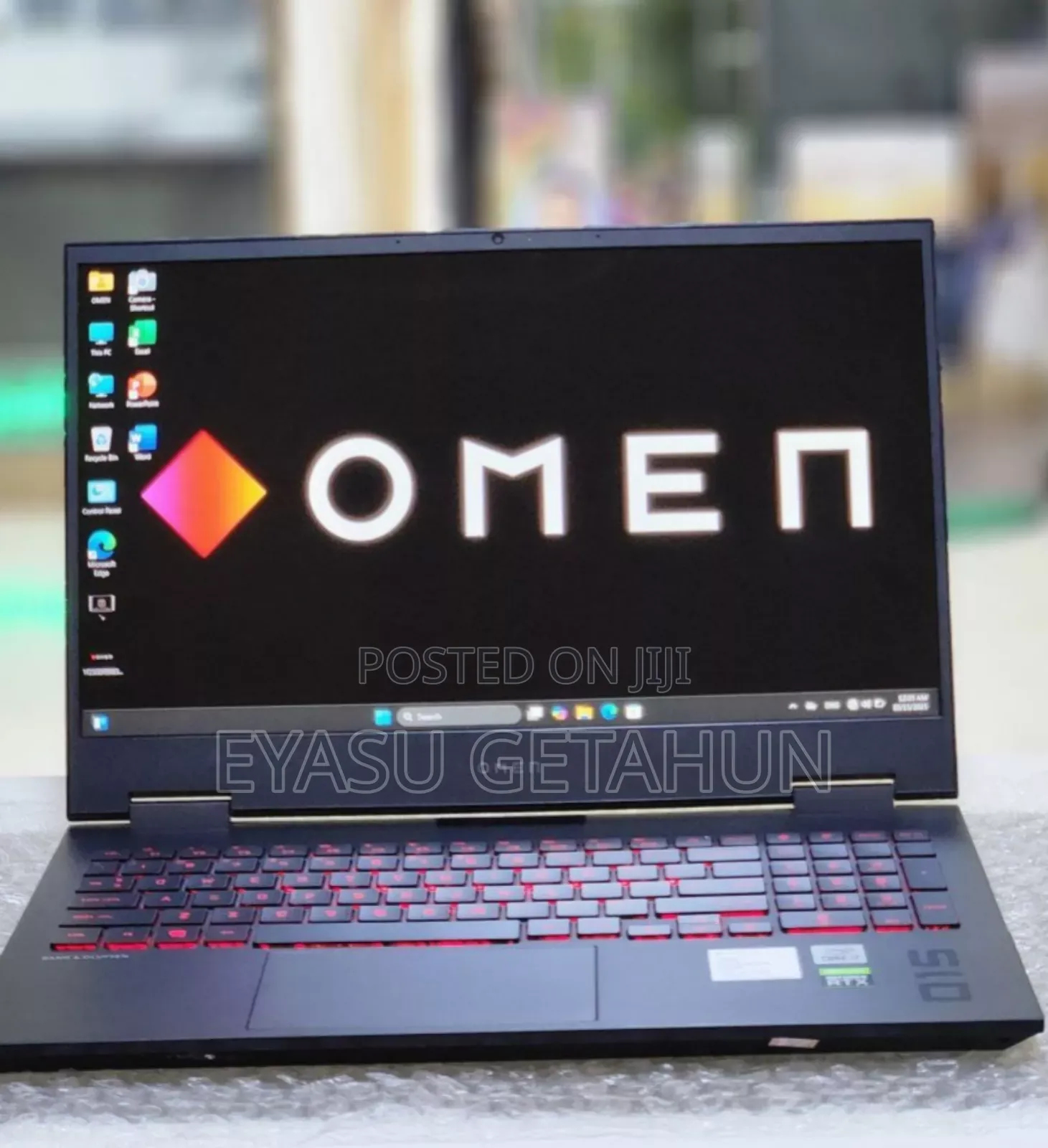 New Laptop HP Omen 15 16GB Intel Core i7 SSD 512GB
