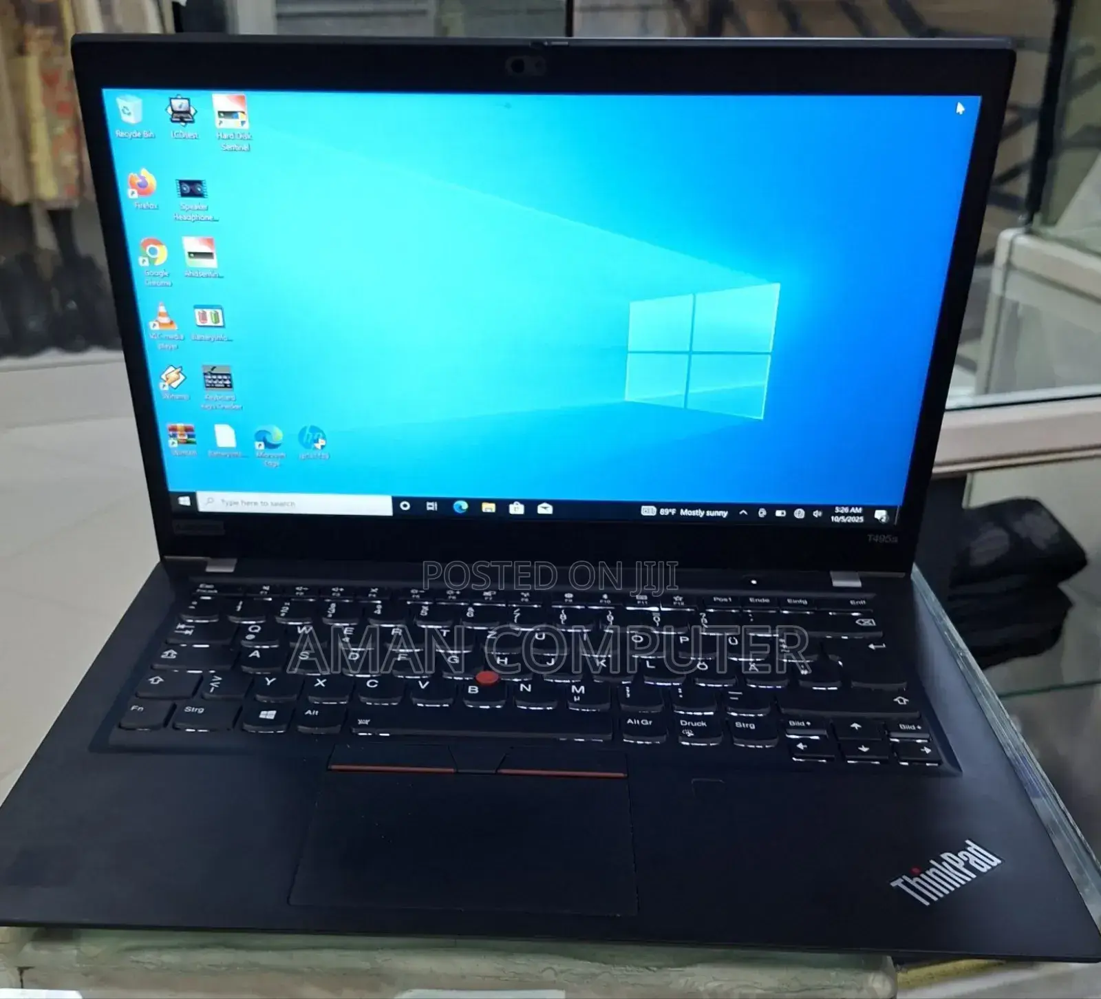 New Laptop Lenovo ThinkPad T495s 16GB AMD Ryzen 7 SSD 512GB