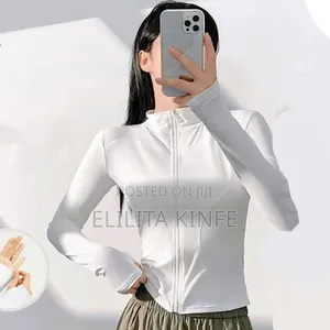 Trendy Women’S Zip-Up Hooded Crop Jacket