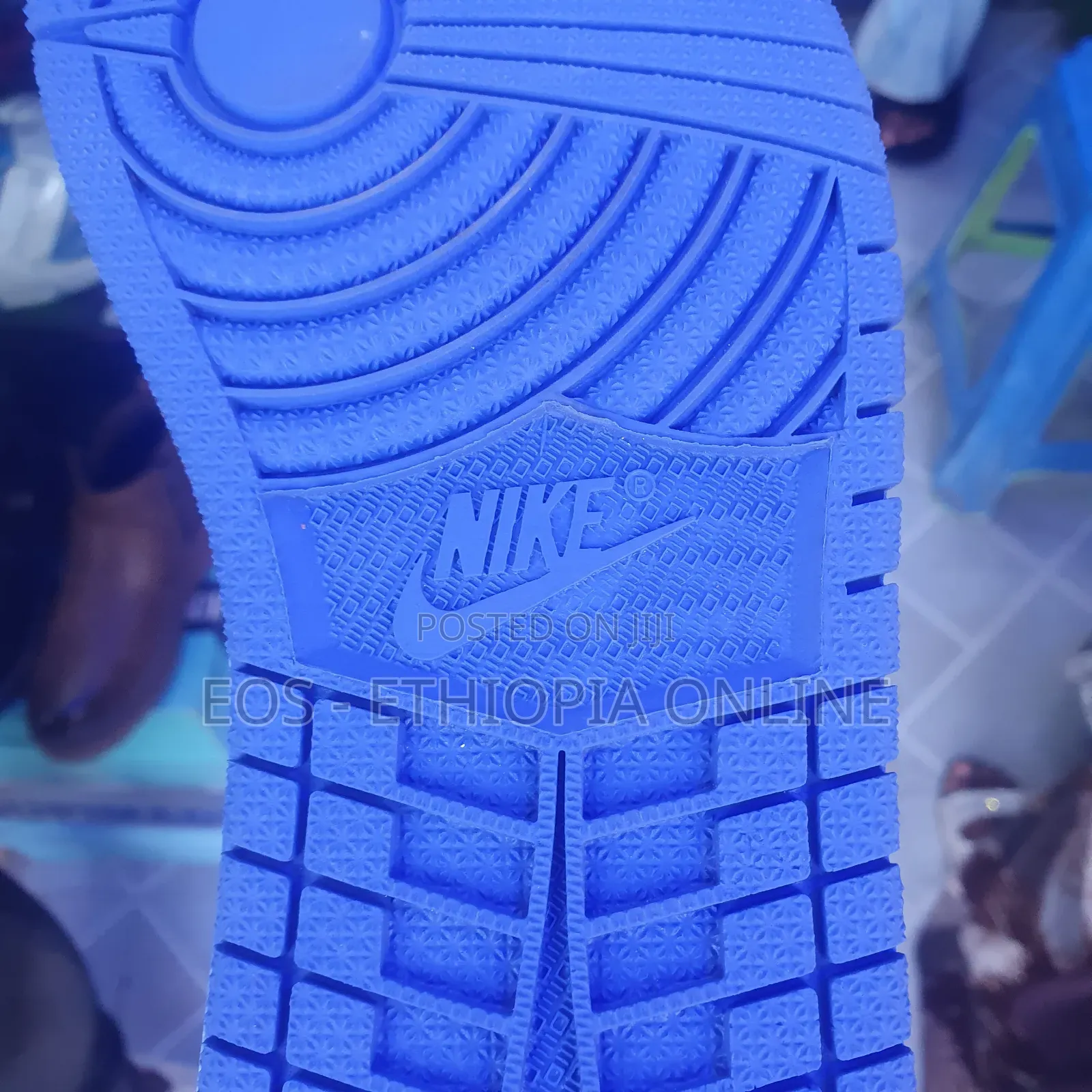 Nike Air Jordan 1 Low-Cut Blue Sneakers [On Hand]