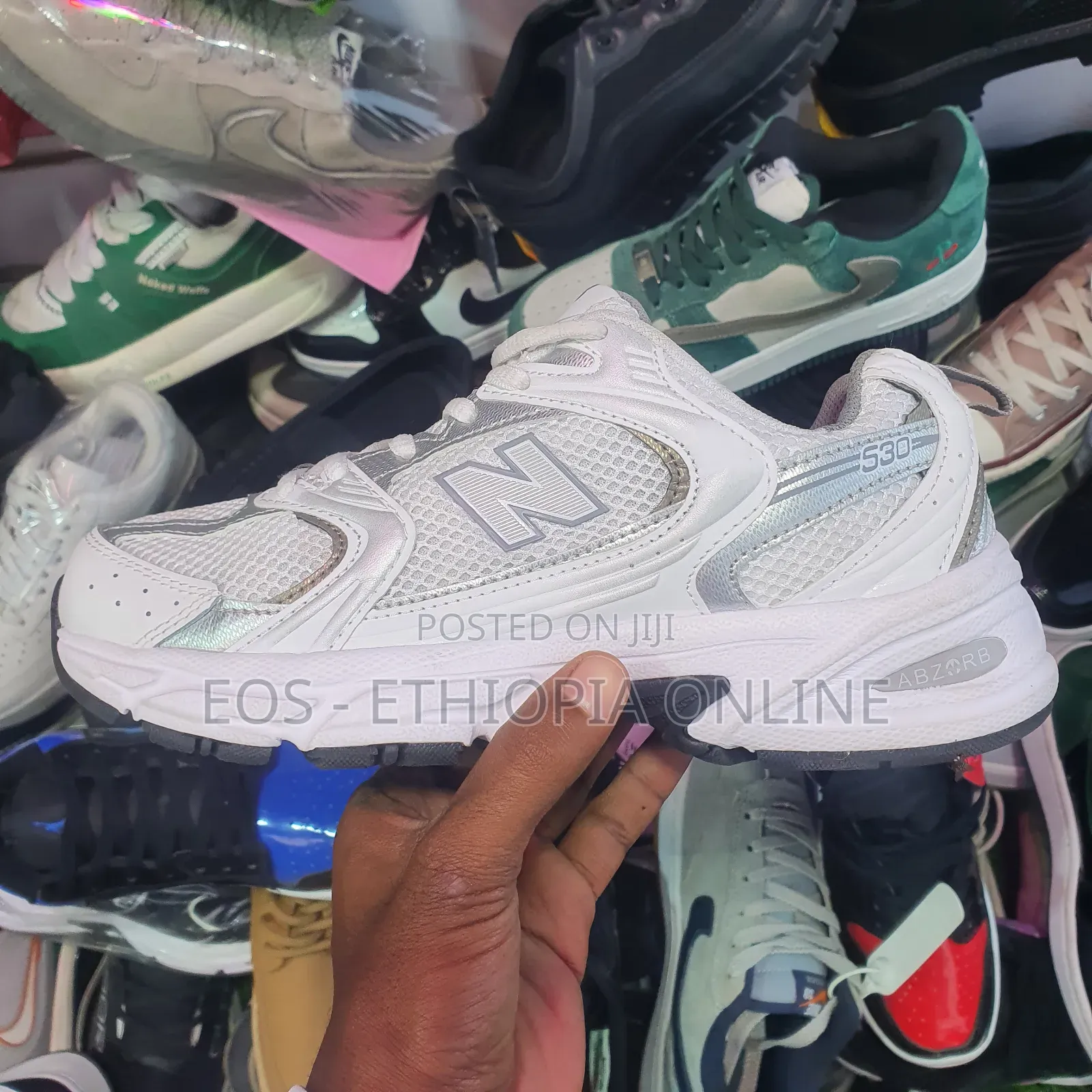 White Trendy New Balance 530 Running Style for Women [On Hand]