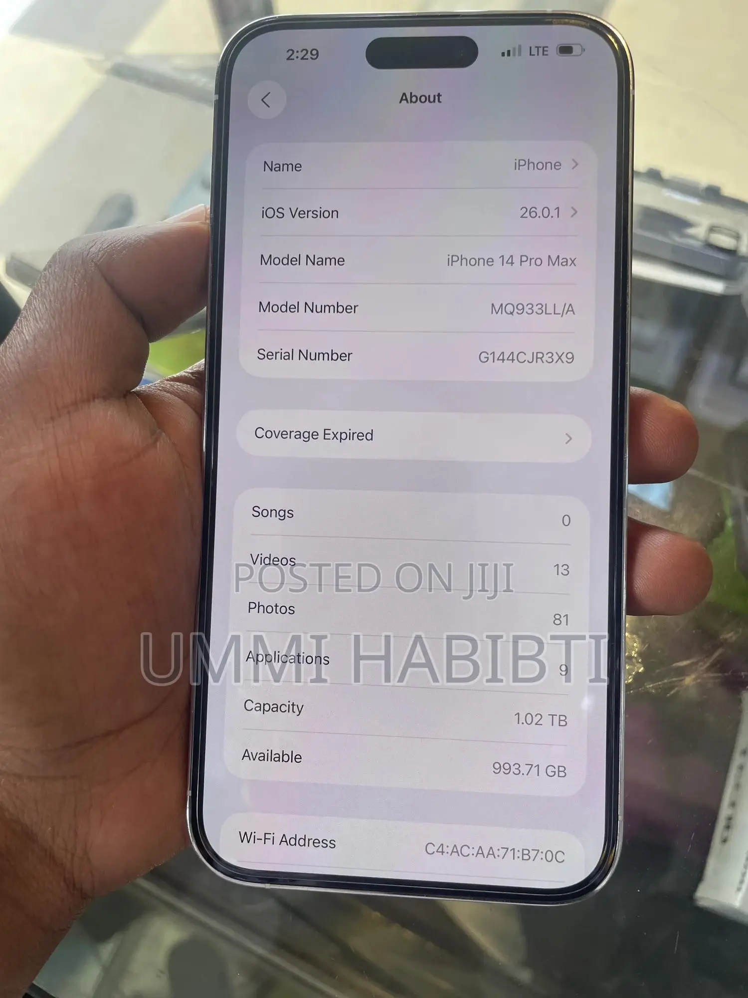 New Apple iPhone 14 Pro Max 1 TB White