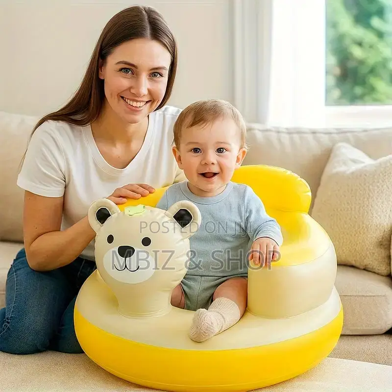 Baby Infant Playing Sofa