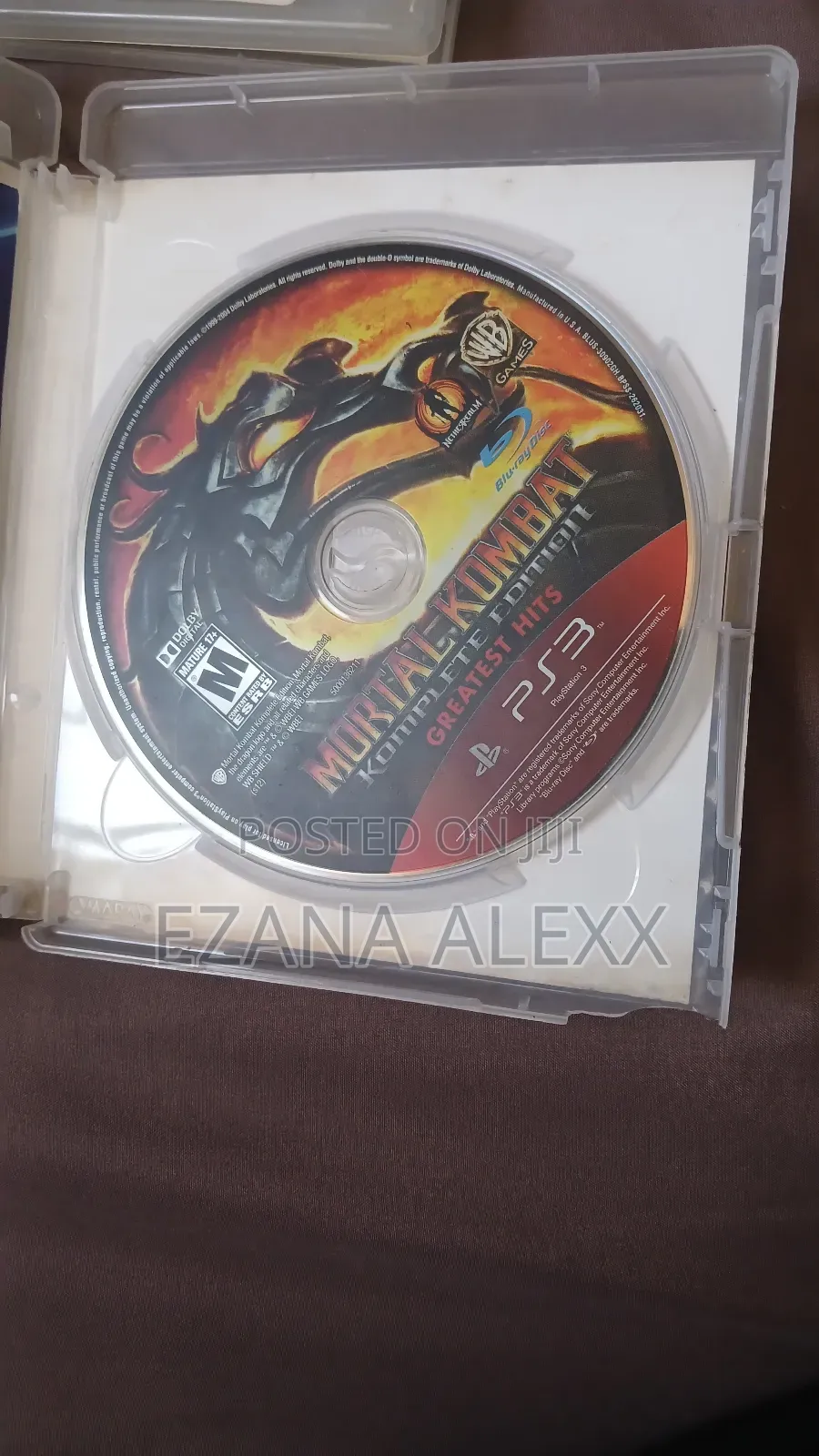 Ps 3 Cd Game Gta 5 Mortal Combat