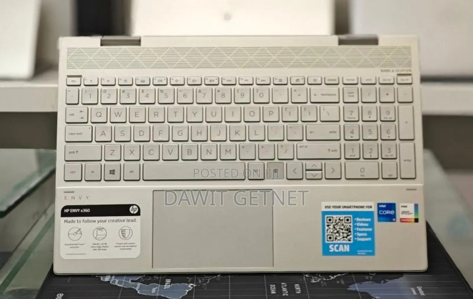 New Laptop HP Envy X360 8GB Intel Core I5 SSD 256GB