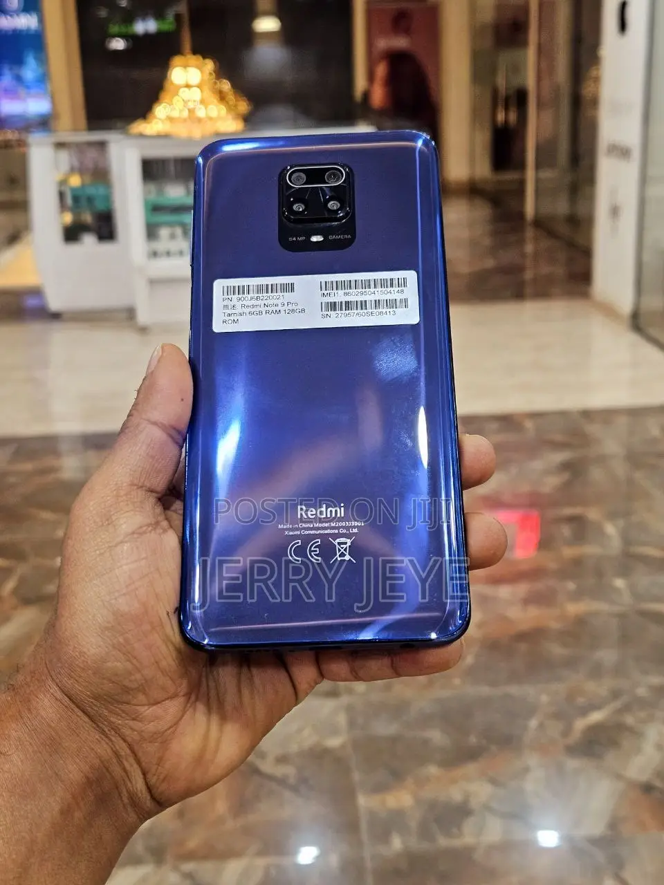 New Xiaomi Redmi Note 9 Pro 128 GB Red