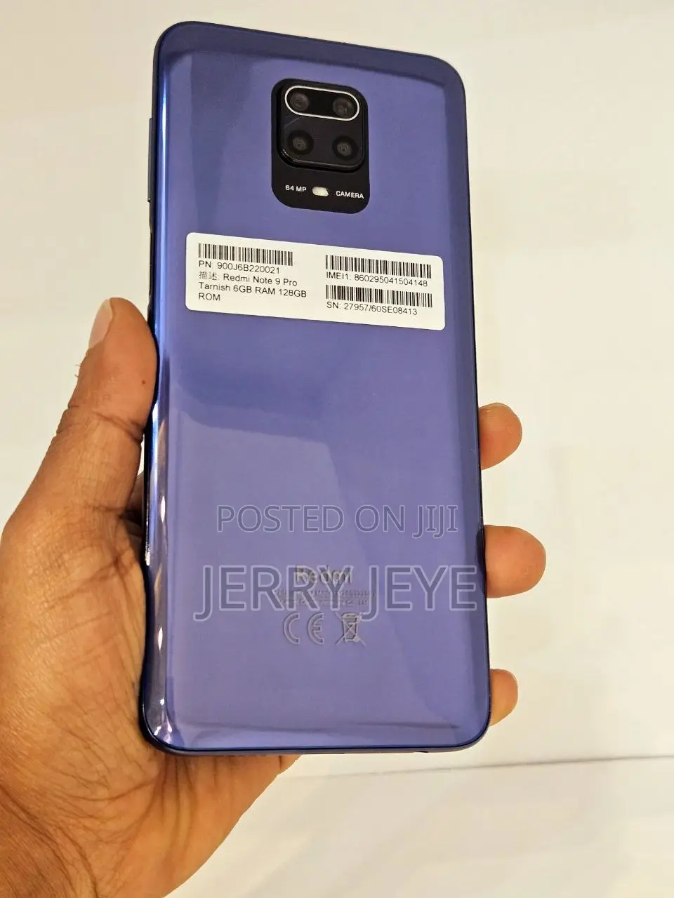 New Xiaomi Redmi Note 9 Pro 128 GB Red